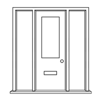 External Door and Frame Sets with Fittings