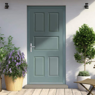 Image: Made to Measure External Arran Front Door - 45mm Thick - Seven Colour Options
