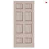 Exterior Georgian Bird 8 Panel Made to Measure Front Door - 45mm Thick - Seven Colour Options