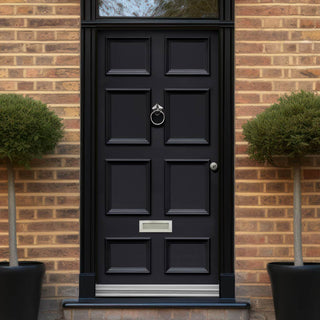 Image: Exterior Georgian Bird 8 Panel Made to Measure Front Door - 57mm Thick - Six Colour Options