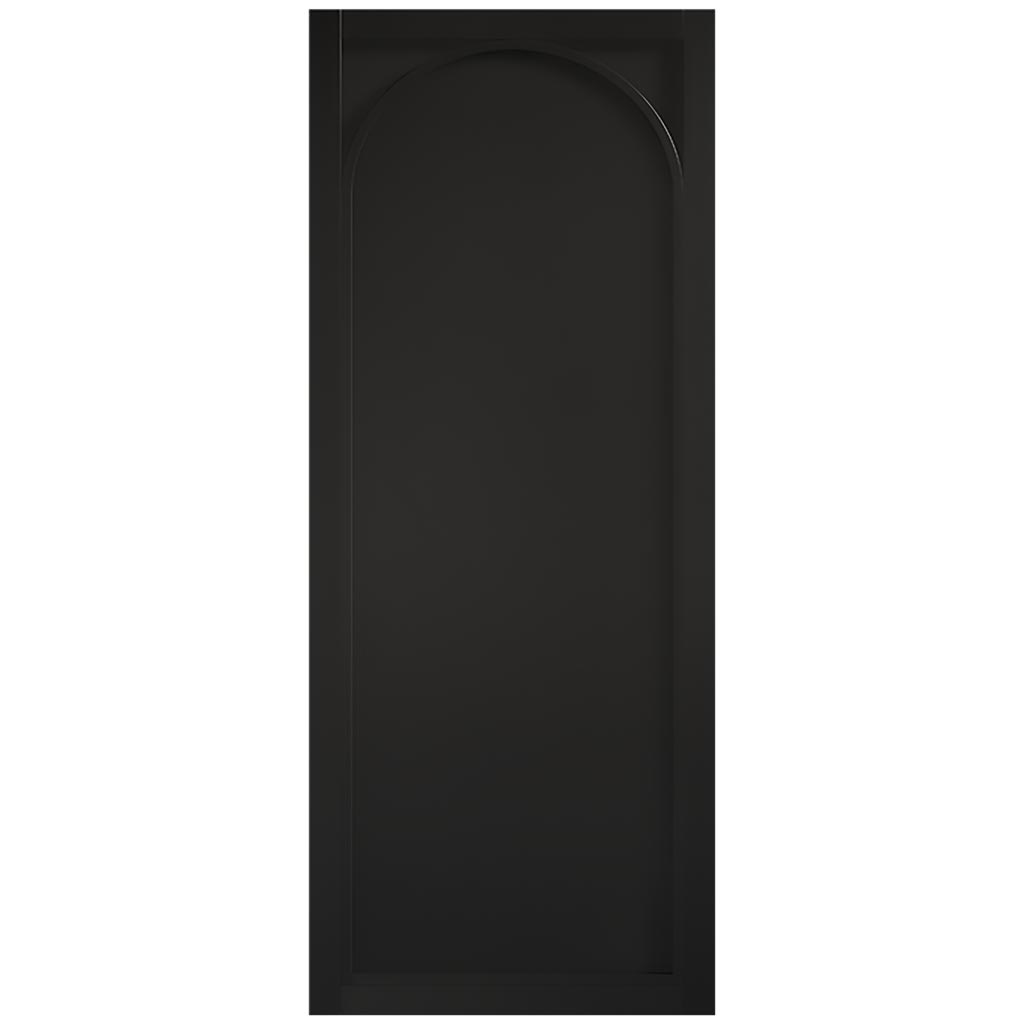 Melrose Panel Black Internal Door Prefinished