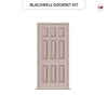 Exterior Georgian Blackwell 9 Panel Front Door and Frame - Colour Options