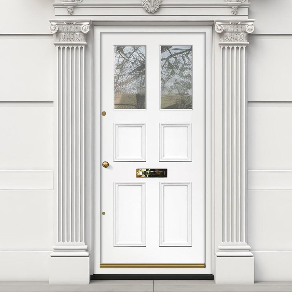 Exterior Victorian Ailsa 2L 4P Front Door and Frame - Colour and Glass Options