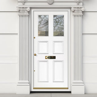Image: Exterior Victorian Ailsa 2L 4P Front Door and Frame - Colour and Glass Options