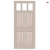 Made to Measure Exterior Bute Front Door - 45mm Thick - Seven Colour Options - Double Glazing