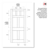 Made to Measure Exterior Bute Front Door - 45mm Thick - Seven Colour Options - Double Glazing