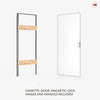 Ermetika XRS (xREVERx) Hidden Door – Blends Invisibly Into the Wall