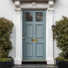 Exterior Colonial Made to Measure Front Door - 45mm Thick - Seven Colour Options - Toughened Double Glazing - 2 Pane 4 panel