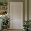 V-Line® Grooved Flush Door V084 - Premium Primed - Six Colour Options