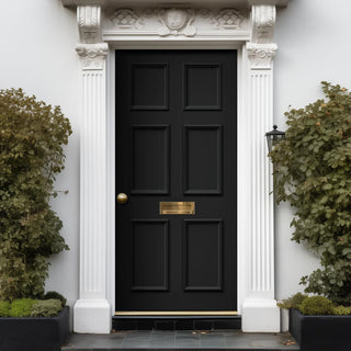 Image: Exterior Colonial Made to Measure 6 Panel Front Door - 45mm Thick - Seven Colour Options