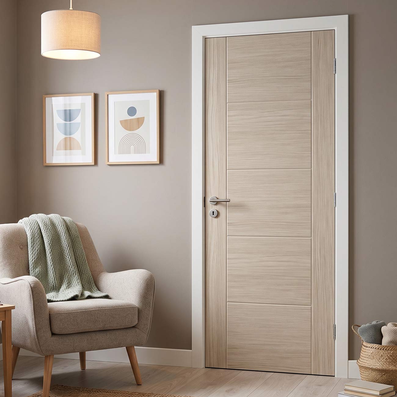 J B Kind Laminates Ivory Painted Door - Prefinished – Direct Doors