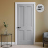 UK Made to Measure - Millgate Panel Victorian  Interior Door - Premium Primed - 7 Colour Options