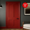 UK Made to Measure - Millgate Panel Victorian  Interior Door - Premium Primed - 7 Colour Options