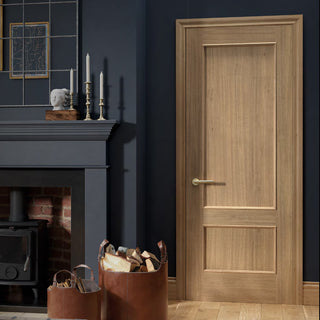 Image: Murcia Oak Panel Internal Door - Prefinished