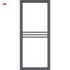 Adina Solid Wood Internal Door Pair UK Made DD0107F Frosted Glass - Stormy Grey Premium Primed - Urban Lite® Bespoke Sizes