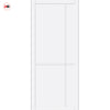 Lerens Panel Solid Wood Internal Door Pair UK Made DD0117P - Cloud White Premium Primed - Urban Lite® Bespoke Sizes