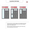 Exterior Victorian Nightingale 1L 4P Door with Single Sidelight - Customisable: Size, Colour, Glass and Sidelight Options
