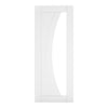 EasiKit Internal Door and Frame Kit - Ravello White Primed Internal Door - Clear Glass