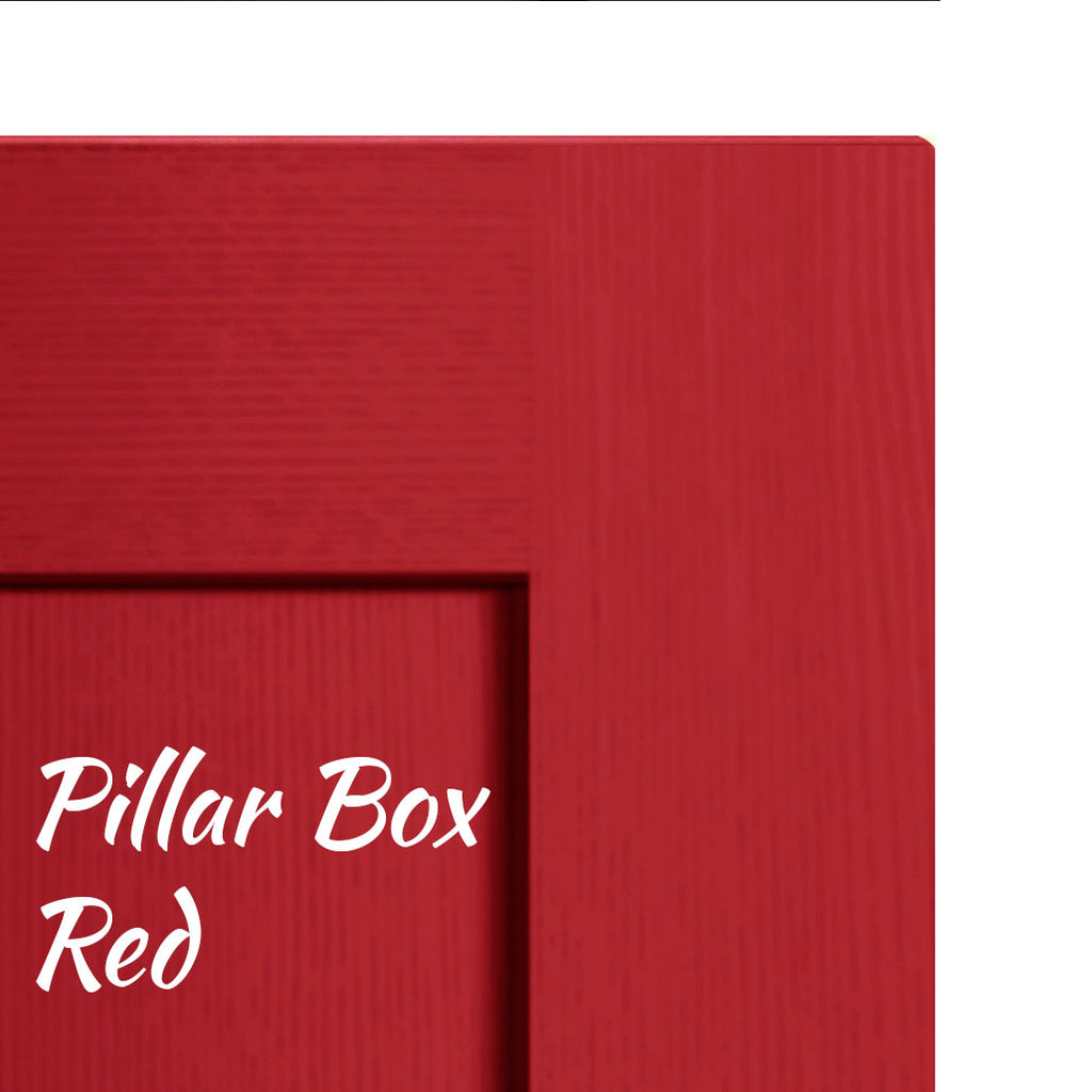 Bespoke Frame Pillar Box Red Finish