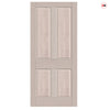 Made to Measure Exterior Colonial 4 Panel Front Door - 45mm Thick - Seven Colour Options