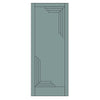 Urban Deco® Solid Wood Internal Door UK Made - Sage Sky Premium Primed - Bespoke Sizes