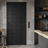 V-Line® Grooved Flush Door V004 - Premium Primed - Six Colour Options