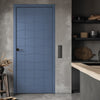 V-Line® Grooved Flush Door V004 - Premium Primed - Six Colour Options