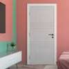 V-Line® Grooved Flush Door V006 - Premium Primed - Six Colour Options