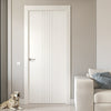 V-Line® Grooved Flush Door V021 - Premium Primed - Six Colour Options