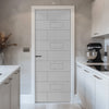 V-Line® Grooved Flush Door V022 - Premium Primed - Six Colour Options