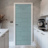 V-Line® Grooved Flush Door V022 - Premium Primed - Six Colour Options