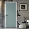 V-Line® Grooved Flush Door V070 - Premium Primed - Six Colour Options