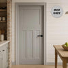 UK Made to Measure - Wilton 1930' Panel Interior Door  - Premium Primed - 7 Colour Options
