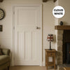 UK Made to Measure - Wilton 1930' Panel Interior Door  - Premium Primed - 7 Colour Options