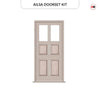 Exterior Victorian Ailsa 2L 4P Front Door and Frame - Colour and Glass Options