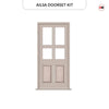 Exterior Victorian Ailsa 4L 2P Front Door and Frame - Colour and Glass Options