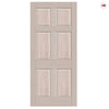 Made to Measure External Colonial 6 Panel Front Door - 45mm Thick - Seven Colour Options