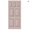 External Victorian Gaskell Made to Measure Panelled Front Door - 45mm Thick - Seven Colour Options - 7 Panels