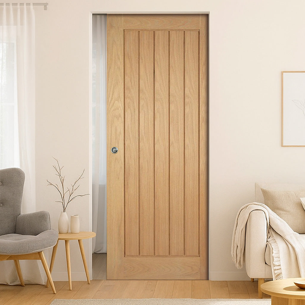 Mexicano Oak Absolute Evokit Single Pocket Door
