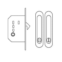 Pocket Door Bathroom Handle Pack