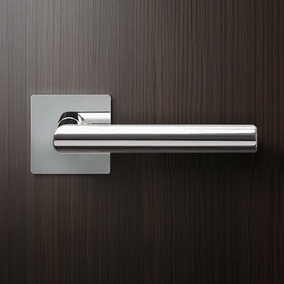 Image: Orlando Door Lever Handle - Polished Stainless Steel