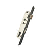 Slim Privacy Bathroom Lock - Matt Black