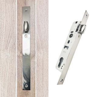 Image: Slim Roller Latch - Polished Stainless Steel