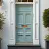 Exterior Victorian Bronte Made to Measure 7 Panel Front Door - 45mm Thick - Seven Colour Options