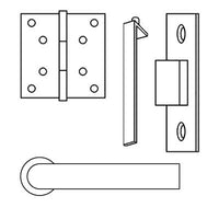 Double Door Handle Packs - Slimline Doors