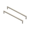 Concord XL 400mm Pair of Satin Stainless Steel Back to Back Pull Handles