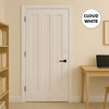 UK Made to Measure - Langley Panel Interior Door - Premium Primed - 7 Colour Options