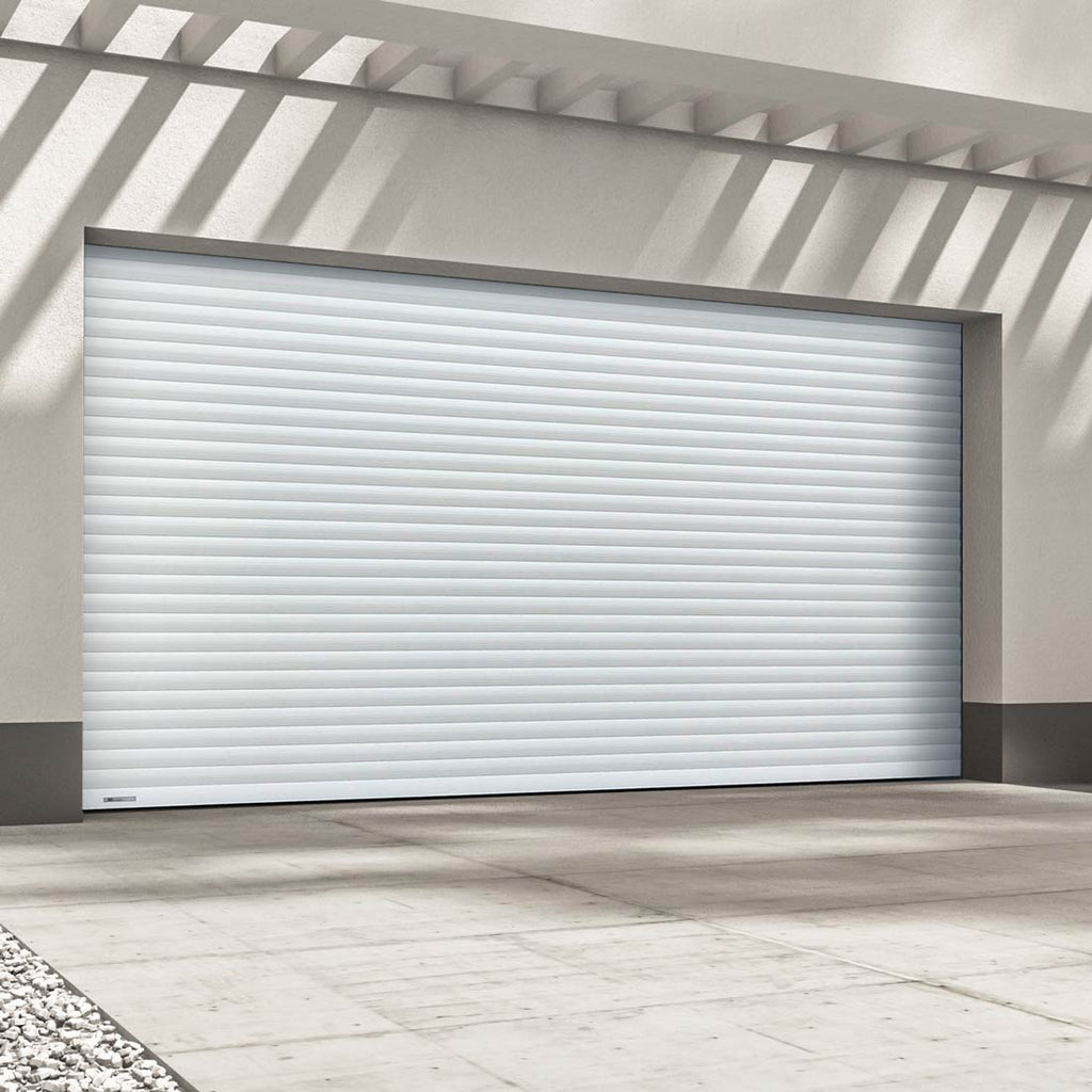 Gliderol Electric Insulated Roller Garage Door from 3360 to 4290mm Wide - White
