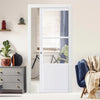 Handmade Eco-Urban® Berkley 2 Pane 1 Panel Single Evokit Pocket Door DD6309G - Clear Glass - Colour & Size Options