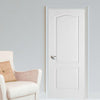 OUTLET -  White Fire Door, Classical 2 Panel Door - 1/2 Hour Rated - White Primed - Door Dirty, Bad Packaging